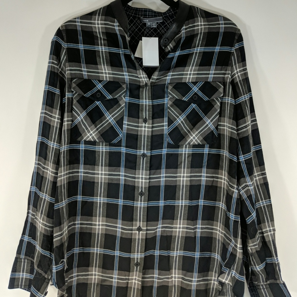 Vince plaid shirt